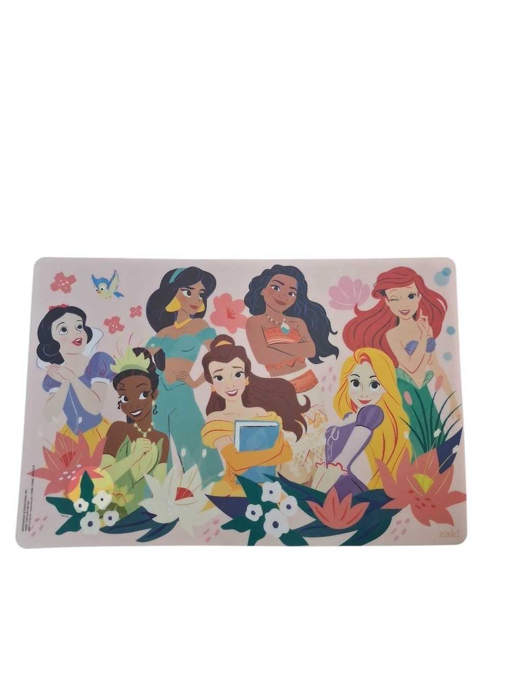 Disney Princess Floral Placemat - Pink